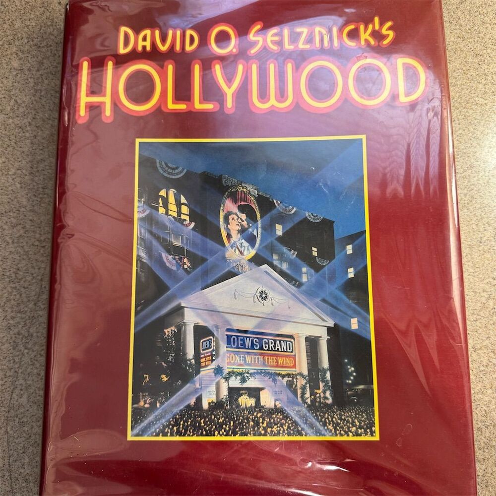 David O. Selznick's Hollywood by Ronald Haver Hardcover Coffee Table Book :EUC